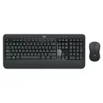 TECLADO INALAMBRICO ADVANCED LOGITECH CON MOUSE INALAMBRICO NEGRO MK540